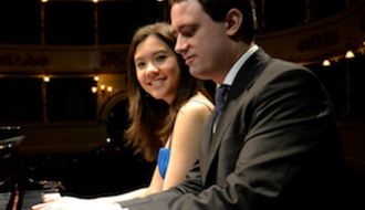 Stephanie Trick and Paolo Alderighi