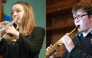 BBC Young Musicians of the Year Alexandra & Tom Ridout with the Gareth Williams trio