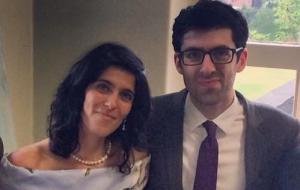 Sara Dowling with Gabriel Latchin
